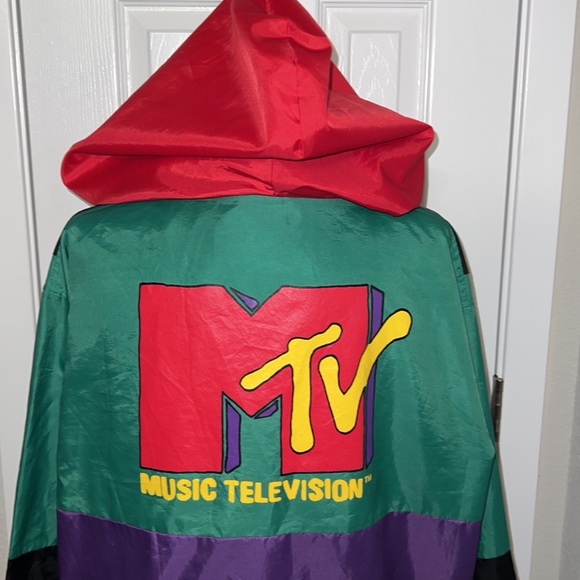 MTV Other - MTV Unisex Hooded Wind Breaker Sz.XL